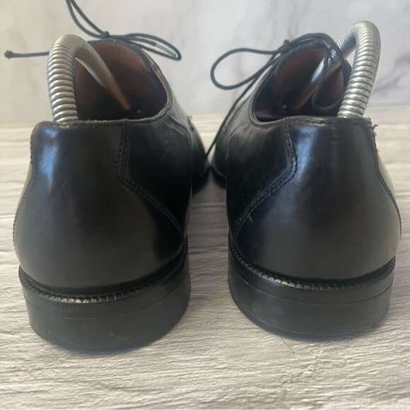 Bostonian Florentine Men's Black Leather Oxford Dress Shoes - Picture 7 of 13